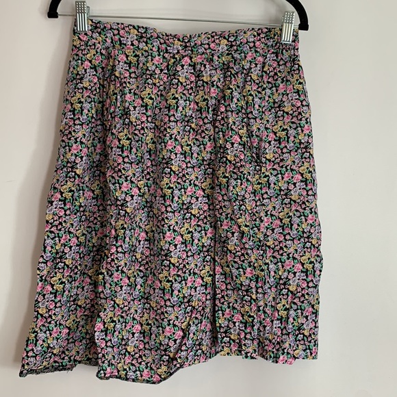 Fairest Vintage Floral High Waist Baggy Shorts - Picture 1 of 7